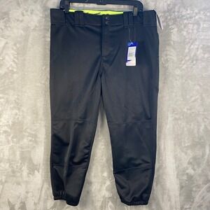 Mizuno Women's MVP Pro‎ Pant Black Baseball Softball Pants L NWT